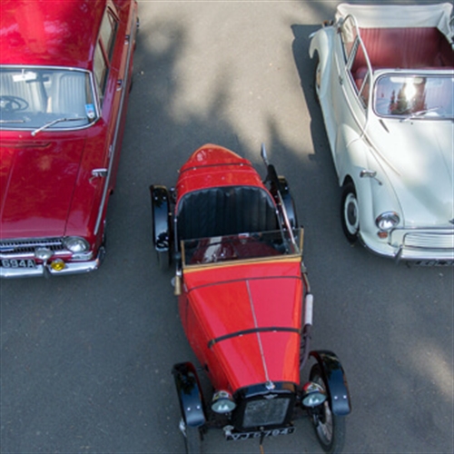 English Classic Car Driving in the Midlands
